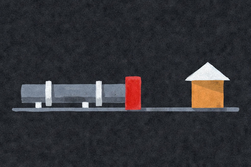 ORCL down 4.0% on New Mexico permit denial; SPCX down 3.3% to post-IPO low — editorial illustration