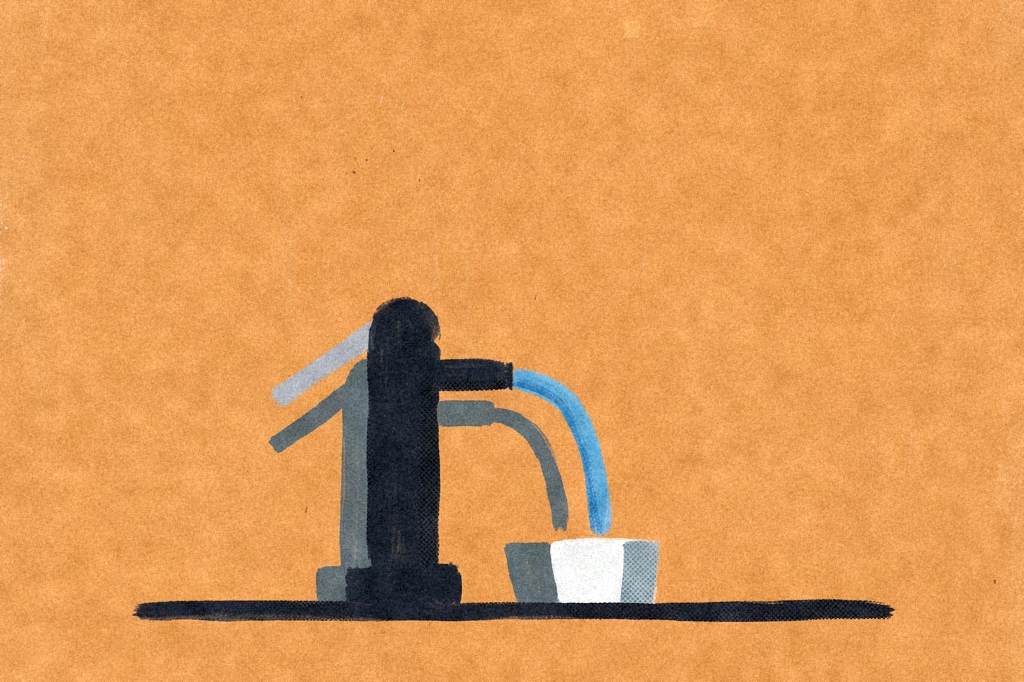 MSFT up 15.5% on cloud beat; META down 8% on free cash flow collapse — editorial illustration