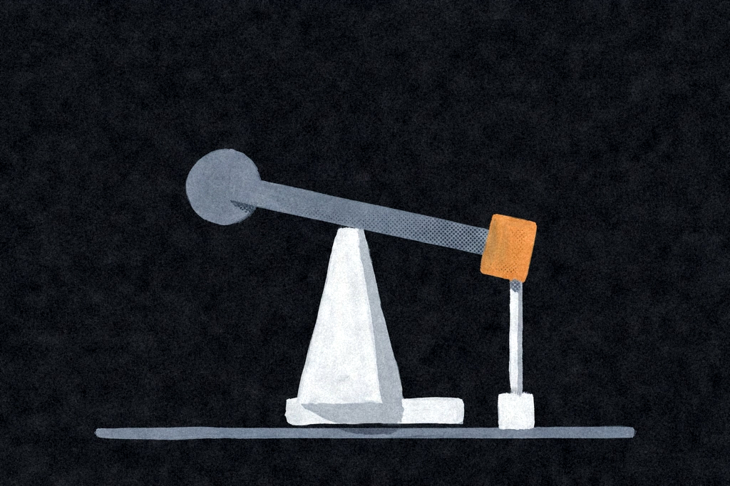 XOM +4.4% on crude supply fears; INTC -4.1% on $15B dilution — editorial illustration