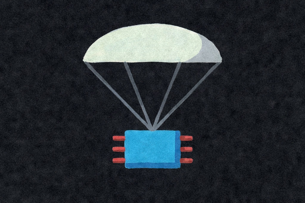 INTC -6.6% on 10-year yield at 4.72% as tech retreats broadly — editorial illustration