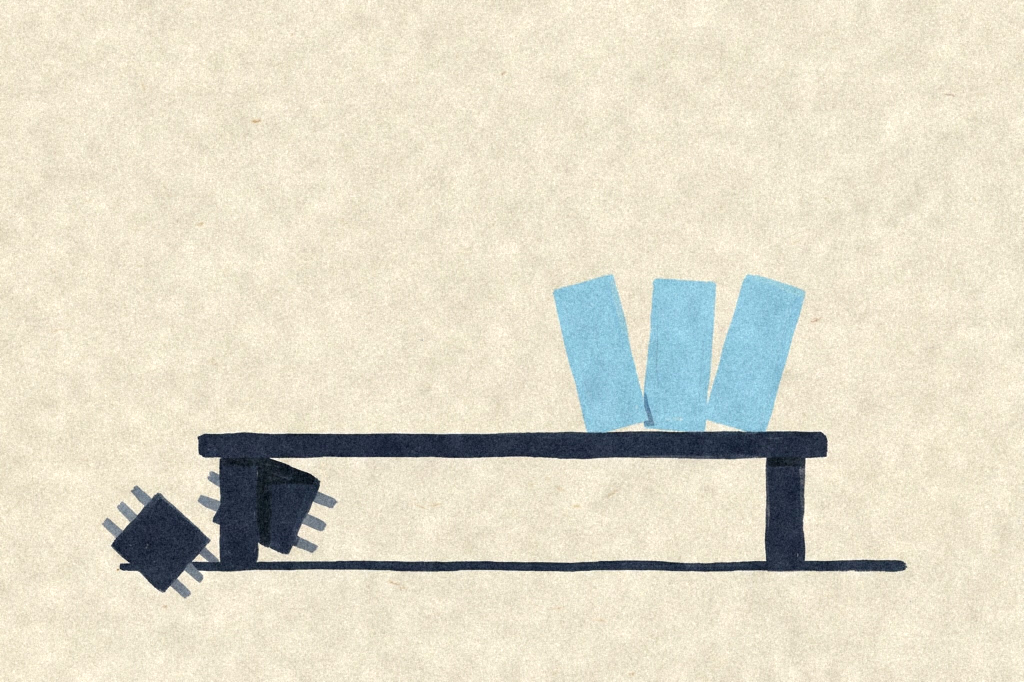 AMD -3.5%, INTC -3.1% ahead of NVIDIA earnings; Visa and Mastercard each gain 3% — editorial illustration