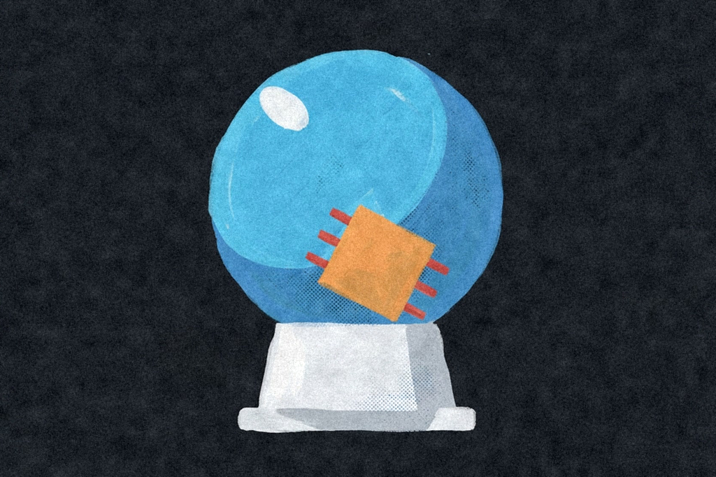 AVGO down 6%+ on Q3 revenue guidance miss as nuclear and chips rally — editorial illustration